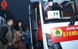 Những chuyến xe miễn phí đưa công nhân về quê đón Tết